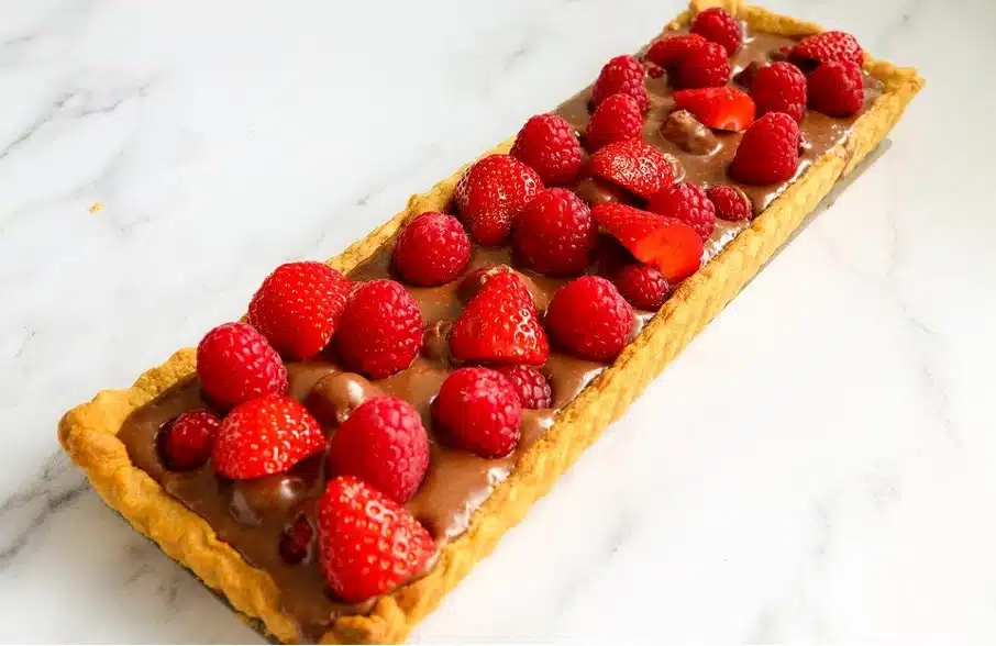 La tarte au chocolat