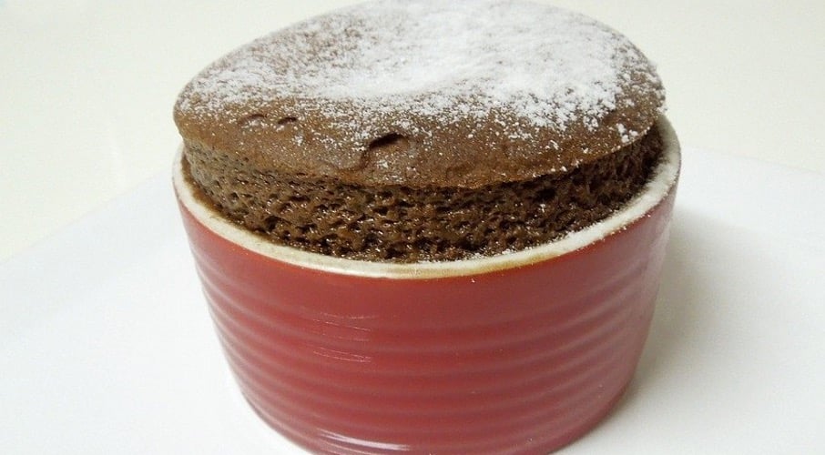 Le soufflé au chocolat