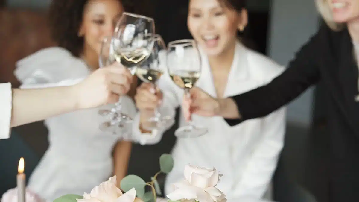 mariage  vin blanc
