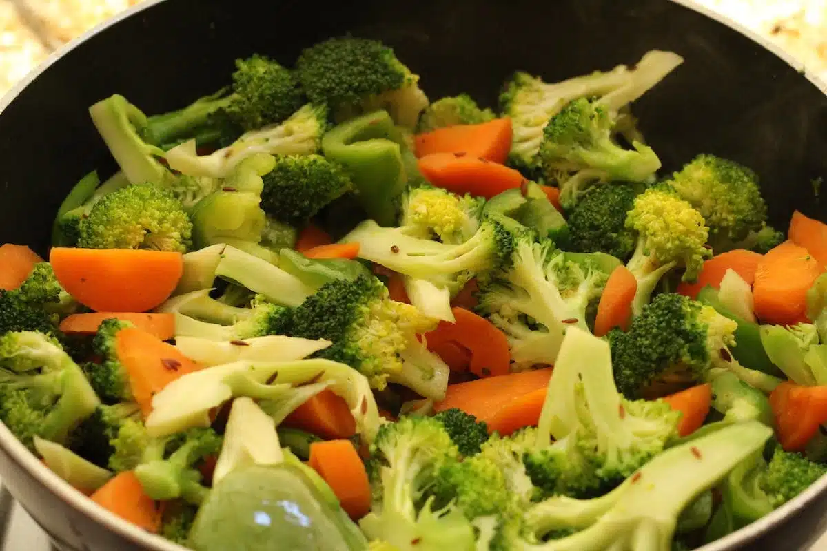 cuisson  légumes