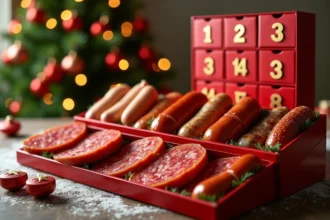 calendrier avent saucisson