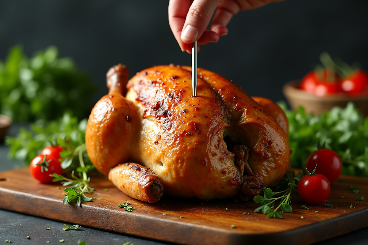 thermomètre poulet