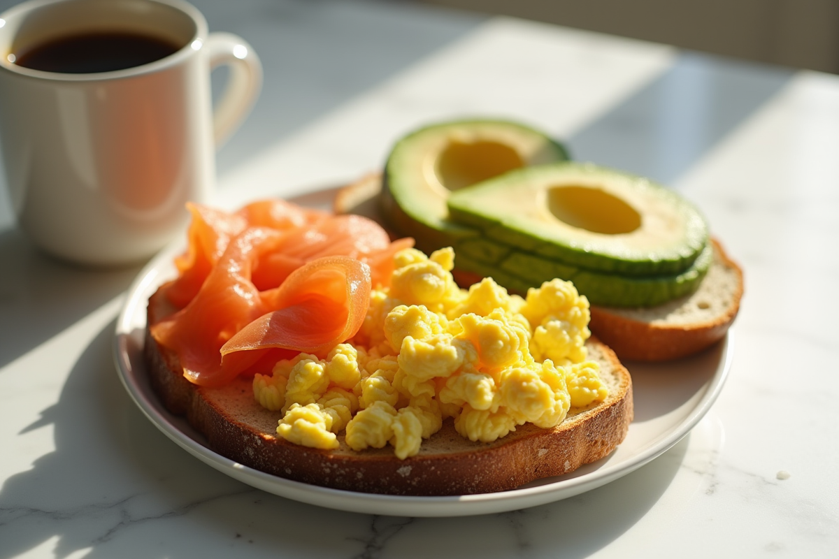 petit-déjeuner protéines