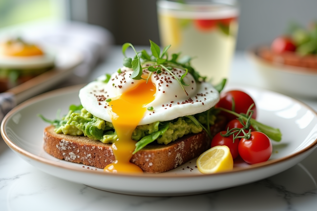 petit-déjeuner sain