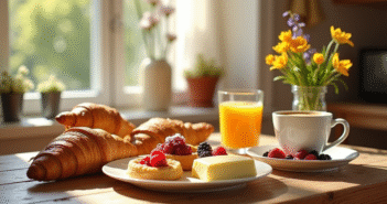 Les meilleurs produits pour un petit-déjeuner français parfait à domicile