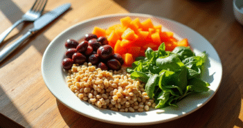 Manger sainement : diviser son assiette pour une alimentation équilibrée