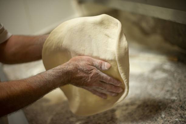 pizza pâte napolitaine pétrissage
