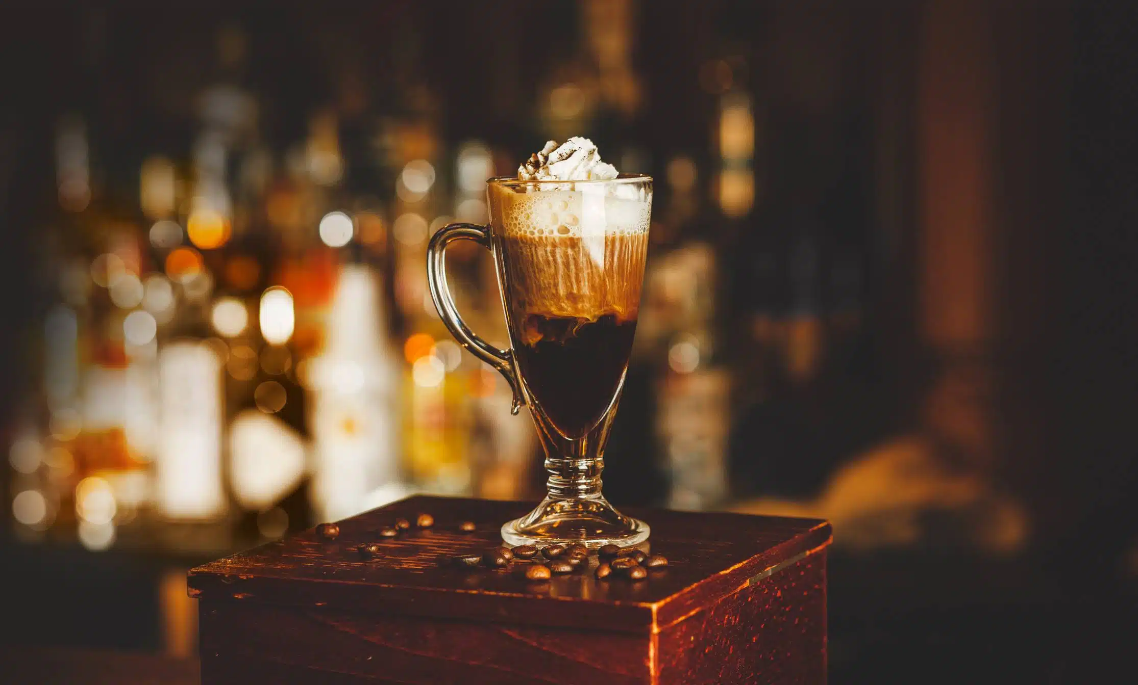 verre à Irish Coffee